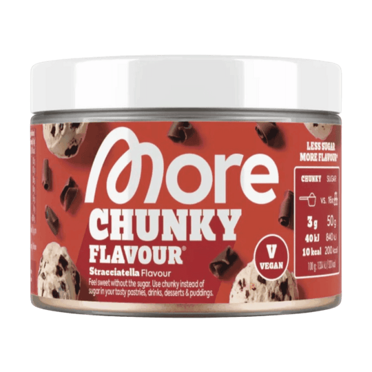 More Nutrition Chunky Flavour | 250g - Stracciatella (Vegan) - fitgrade.ch