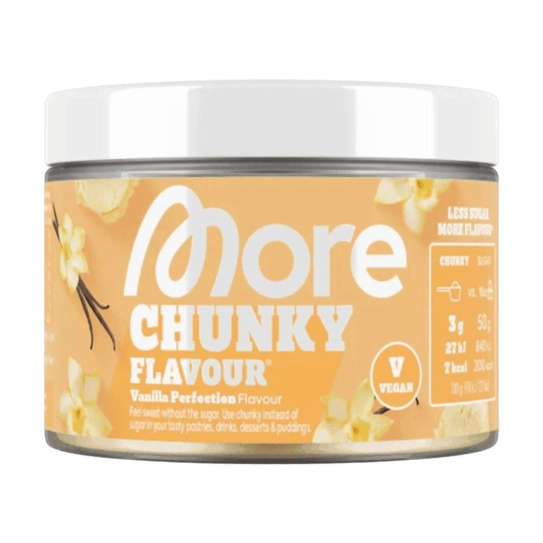 More Nutrition Chunky Flavour | 150g Vanilla Perfection (Vegan) - fitgrade.ch