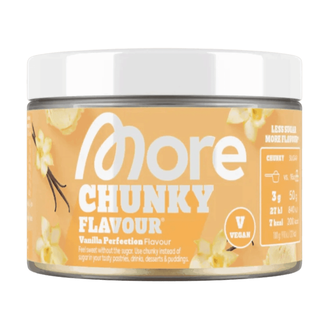 More Nutrition Chunky Flavour | 250g - Vanilla Perfection (Vegan) - fitgrade.ch