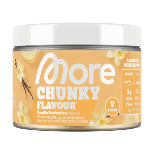 More Nutrition Chunky Flavour | 250g - Vanilla Perfection (Vegan) - fitgrade.ch