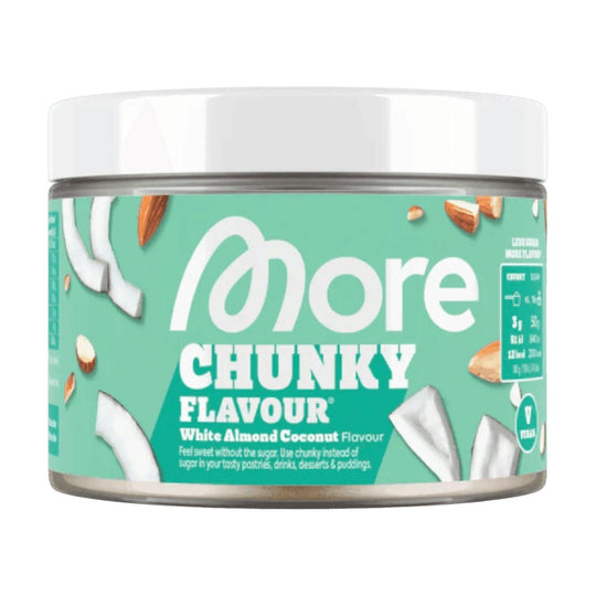 More Nutrition Chunky Flavour | 250g - White Almond Coconut - fitgrade.ch