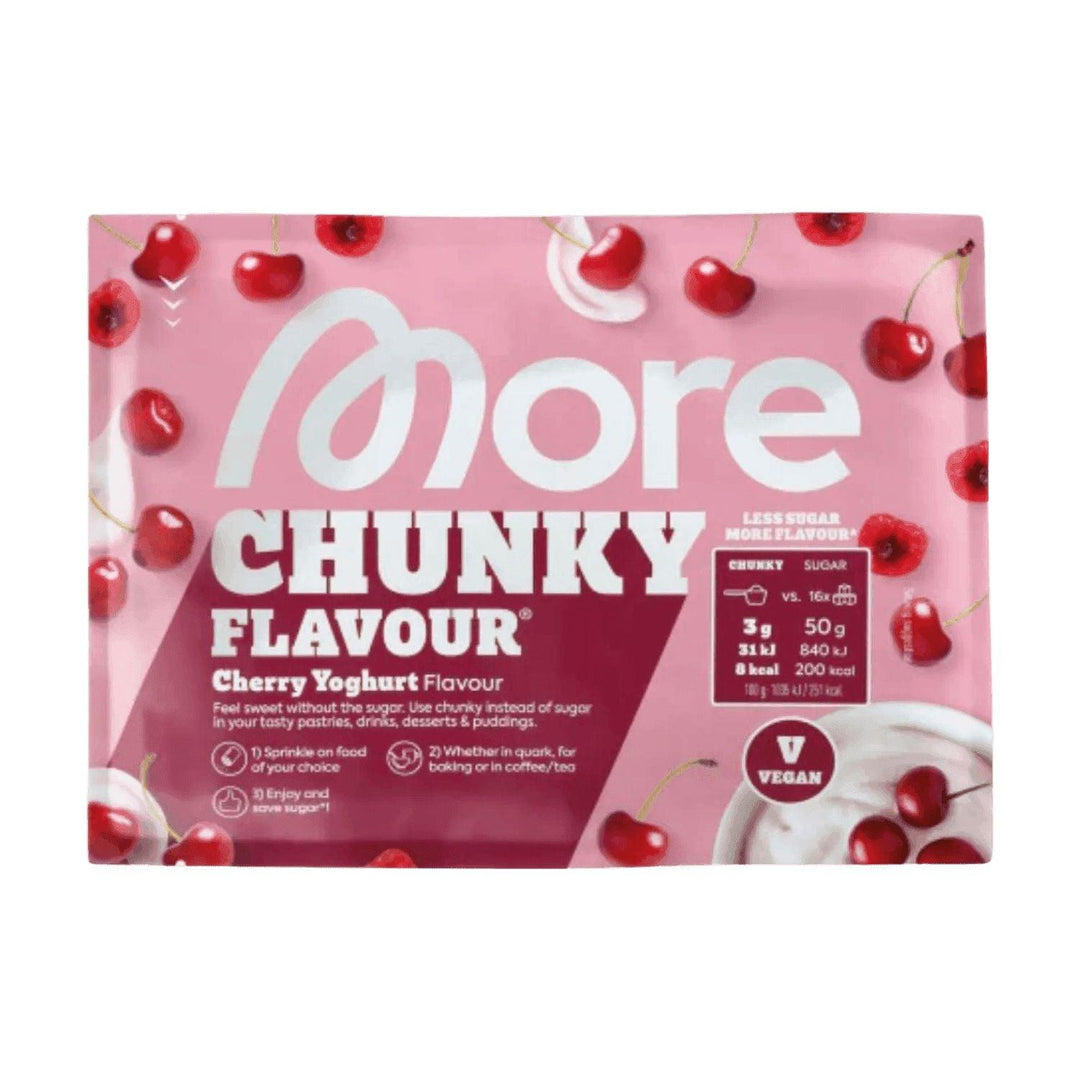 More Nutrition Chunky Flavour SAMPLE | 30g Cherry Yoghurt (Vegan) - fitgrade.ch