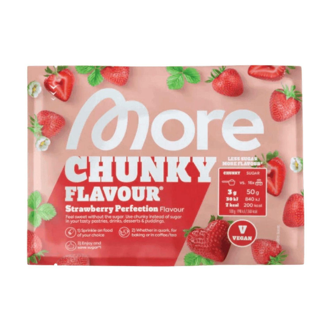 More Nutrition Chunky Flavour SAMPLE | 30g Strawberry Perfection (Vegan) - fitgrade.ch