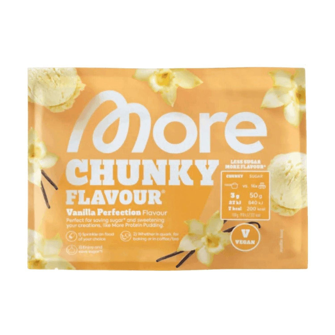 More Nutrition Chunky Flavour SAMPLE | 30g Vanilla Perfection (Vegan) - fitgrade.ch