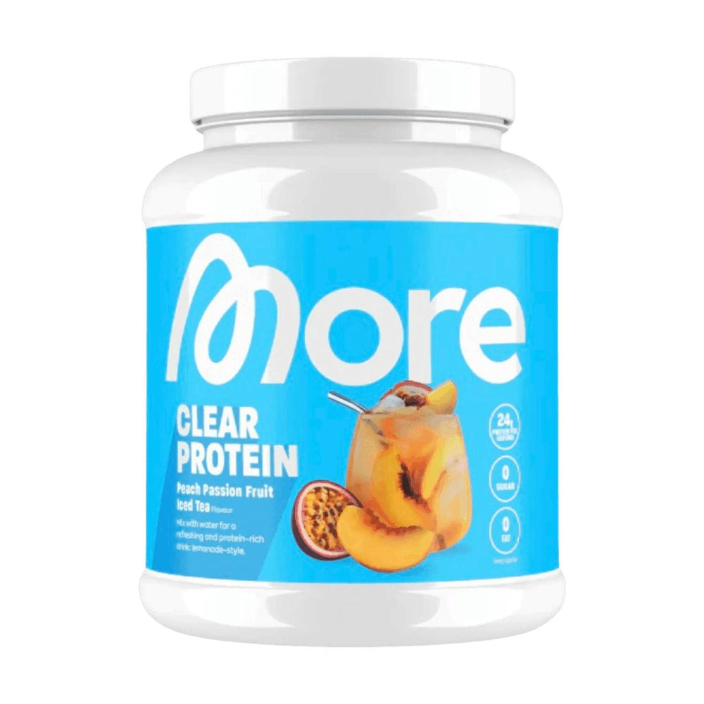 More Nutrition MORE CLEAR | 600g - Peach Passionfruit Ice Tea - fitgrade.ch