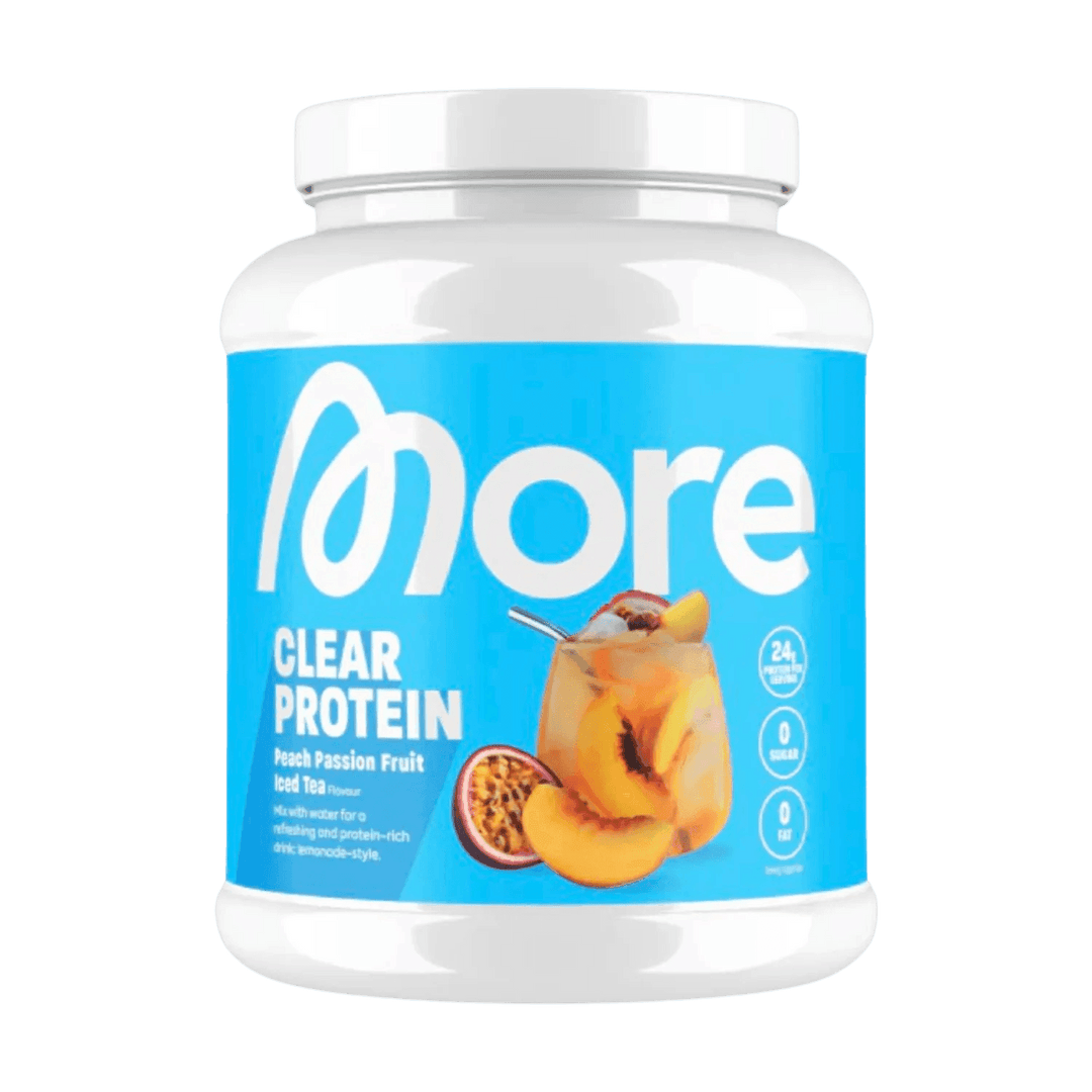 More Nutrition MORE CLEAR | 600g - Peach Passionfruit Ice Tea - fitgrade.ch