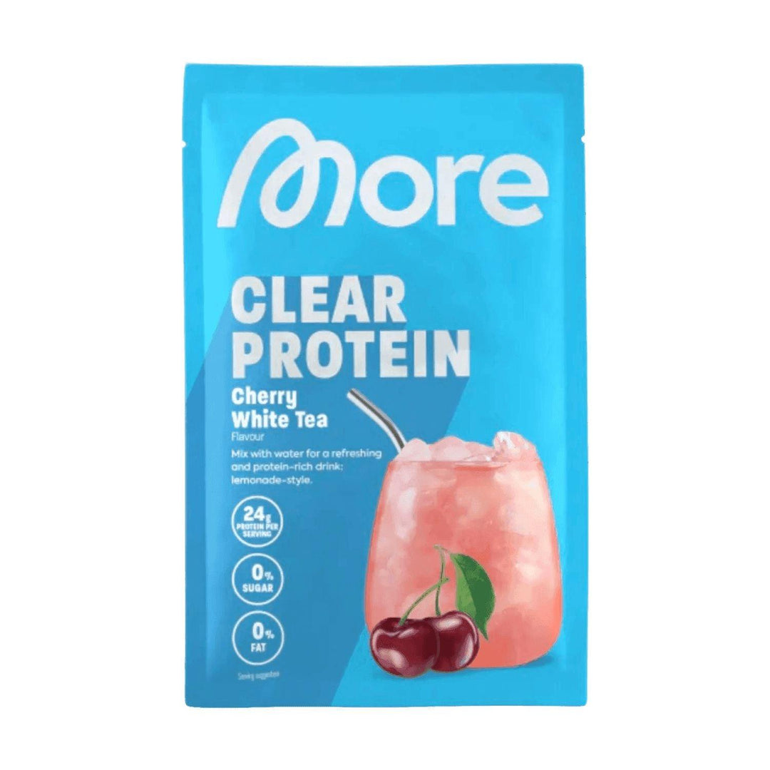 More Nutrition MORE CLEAR SAMPLE | 30g - Cherry White Tea - fitgrade.ch