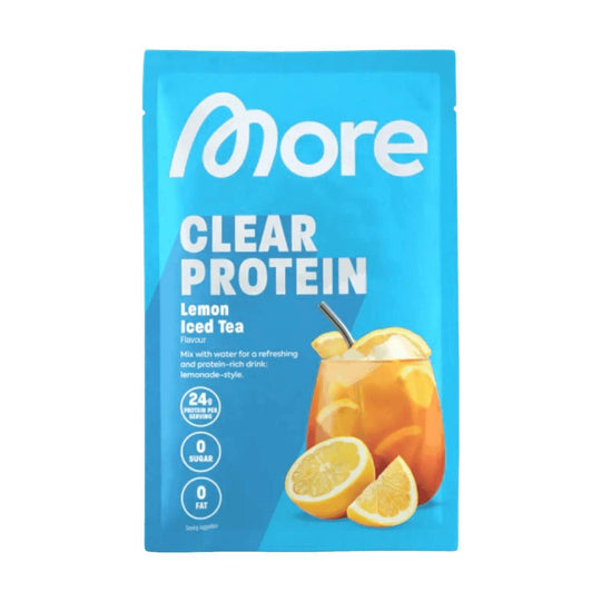 More Nutrition MORE CLEAR SAMPLE | 30g - Lemon Iced Tea - fitgrade.ch