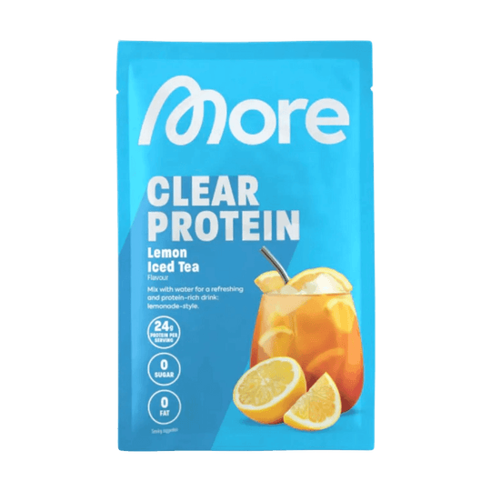More Nutrition MORE CLEAR SAMPLE | 30g - Lemon Iced Tea - fitgrade.ch