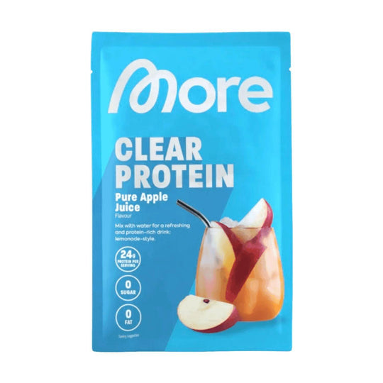 More Nutrition MORE CLEAR SAMPLE | 30g - Pure Apple Juice - fitgrade.ch