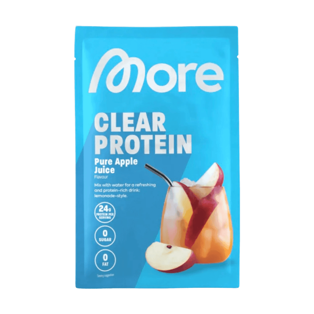 More Nutrition MORE CLEAR SAMPLE | 30g - Pure Apple Juice - fitgrade.ch