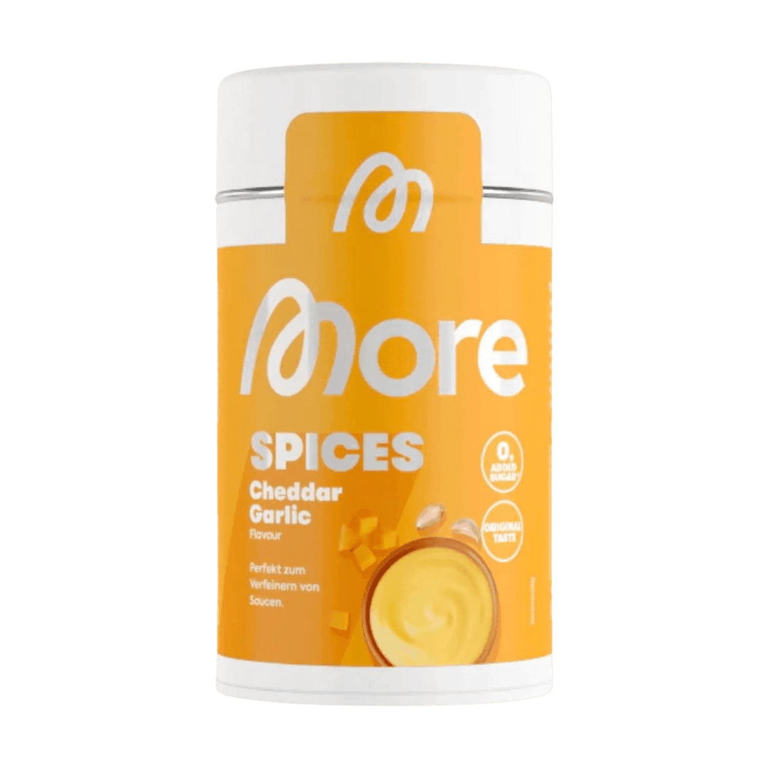 More Nutrition More (not) Spices | 110g - Cheddar Garlic - fitgrade.ch