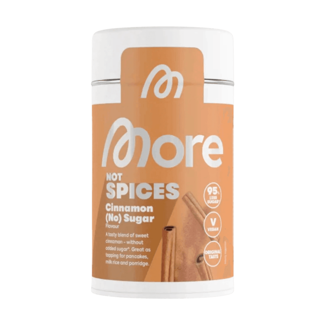 More Nutrition More (not) Spices | 110g - Cinnamon (No) Sugar - fitgrade.ch
