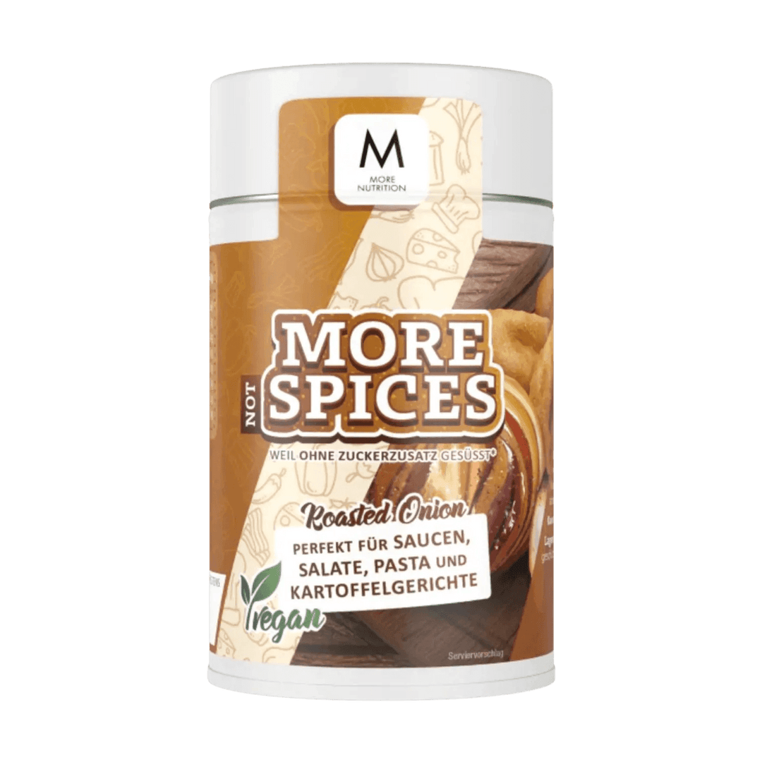 More Nutrition More (not) Spices 110g product with organic ingredients and bold flavors