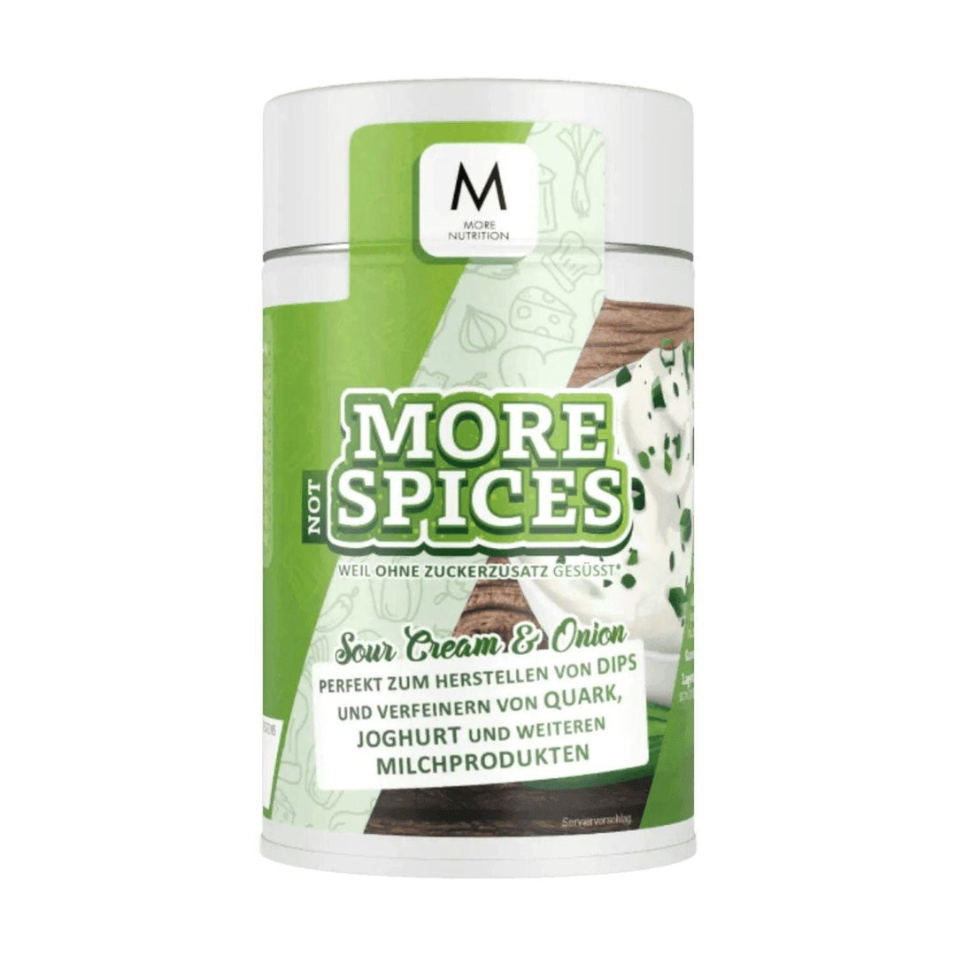 More Nutrition More (not) Spices | 110g - Sour Cream & Onion - fitgrade.ch