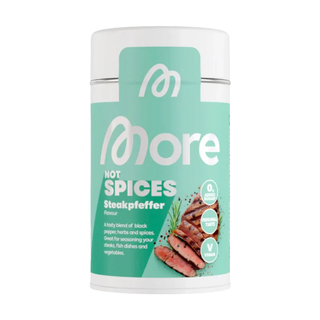 More Nutrition More (not) Spices | 110g - Steakpfeffer - fitgrade.ch