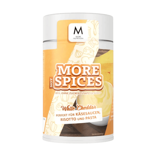 More Nutrition More (not) Spices | 110g - White Cheddar - fitgrade.ch