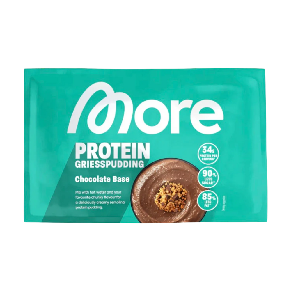 More Nutrition Protein Grießpudding 30g SAMPLE - Delicious high-protein pudding for nutritious snacking and muscle recovery