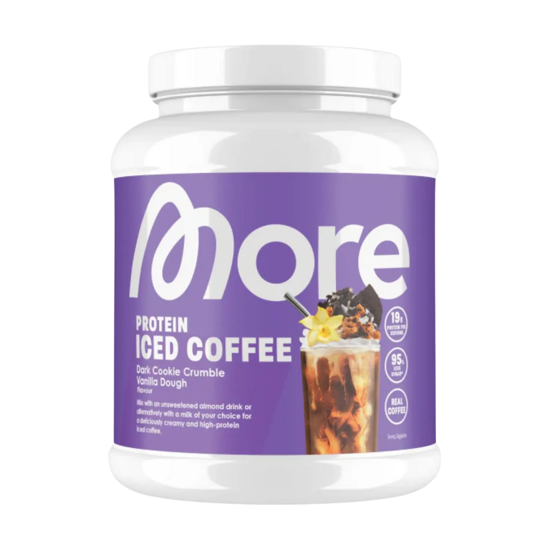 More Nutrition Protein Iced Coffee 500g, a delicious and energizing drink