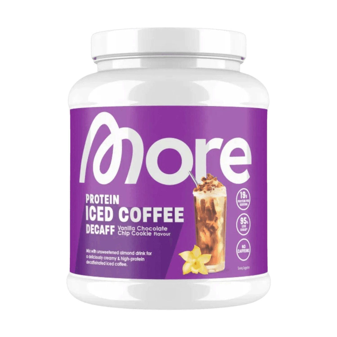 More Nutrition Protein Iced Coffee | 500g - Vanilla Chocolate Chip Cookie Decaff - fitgrade.ch