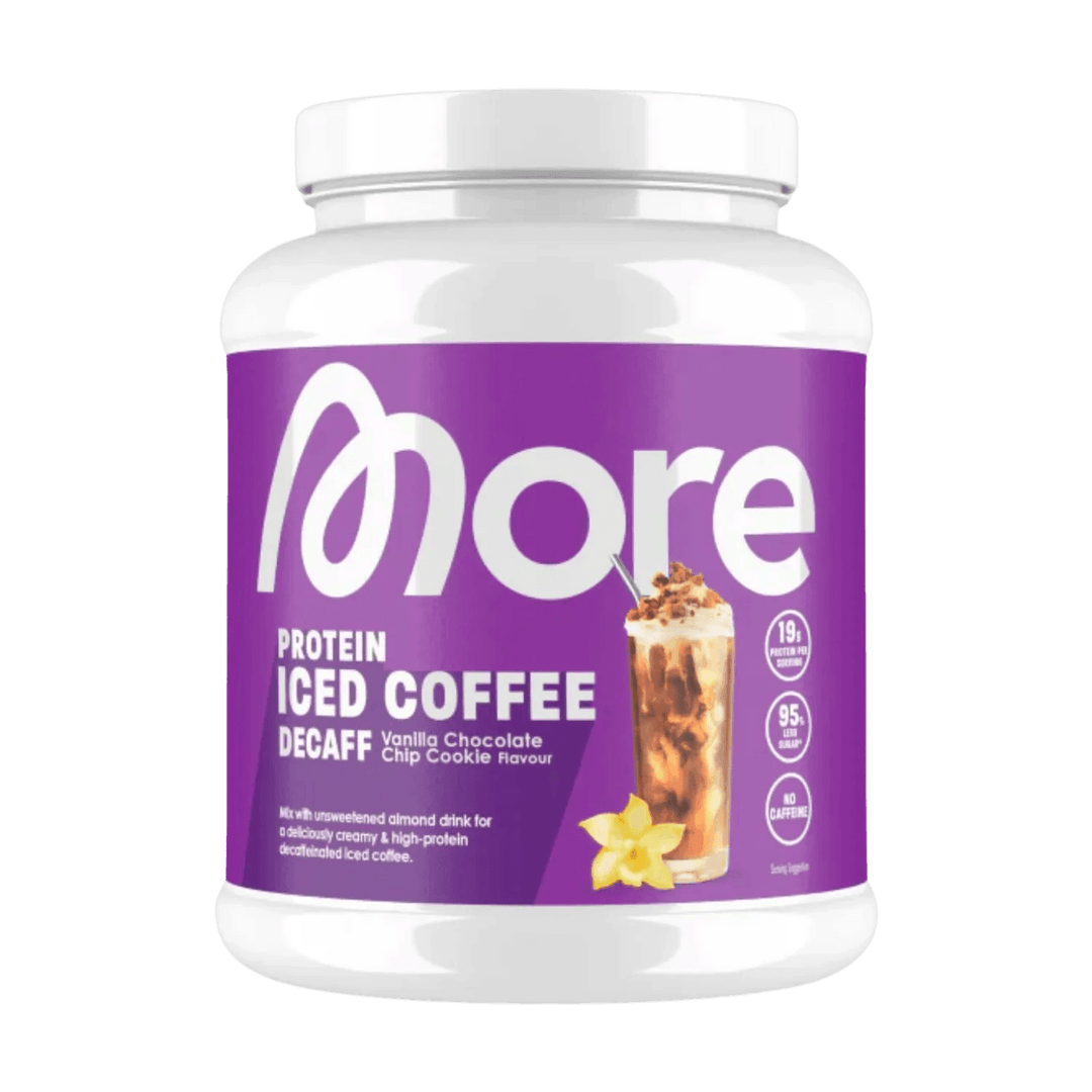 More Nutrition Protein Iced Coffee | 500g - Vanilla Chocolate Chip Cookie Decaff - fitgrade.ch