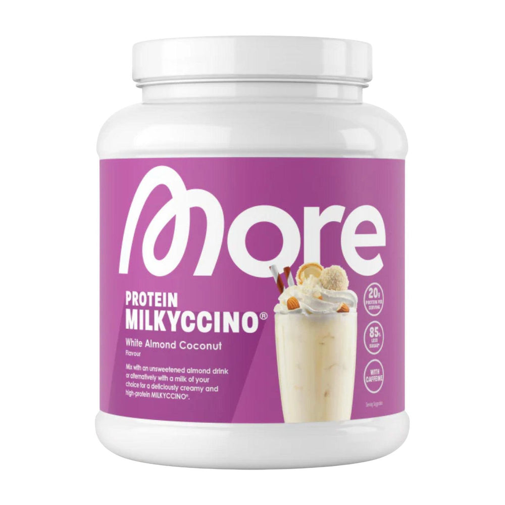 More Nutrition Protein Milkycchino | 500g White Almond Coconut - fitgrade.ch