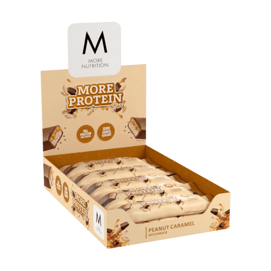 More Nutrition Protein Bar | 50g - 10x50g / Peanut Caramel - fitgrade.ch