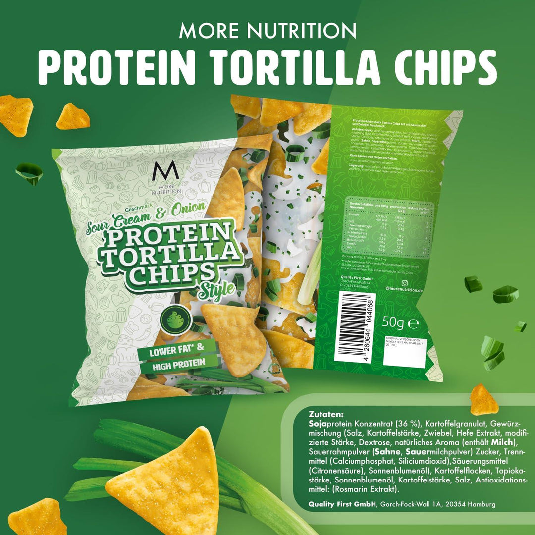 More Nutrition Tortilla Chips - 50g / Nacho Cheese - fitgrade.ch