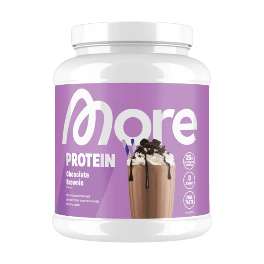 More Nutrition Total Protein 600g, a premium blend of high-quality protein for muscle growth and recovery after workouts