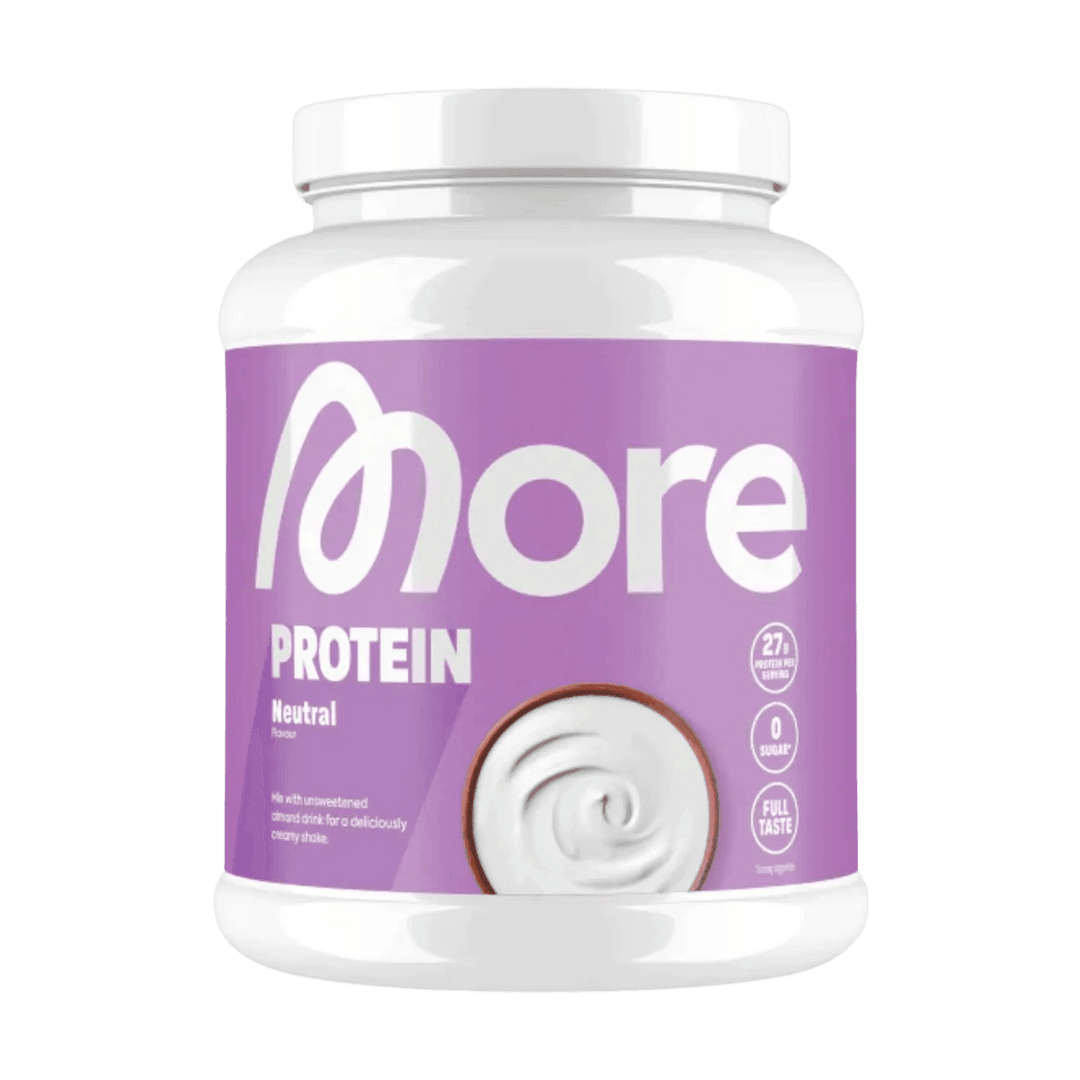 More Nutrition Total Protein 600g, a high-quality protein supplement for fitness enthusiasts