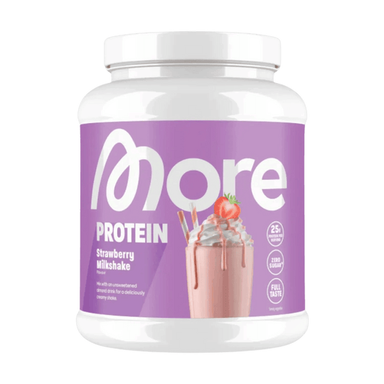 More Nutrition Total Protein 600g - High-quality protein supplement for muscle recovery and growth, in a convenient 600g size container