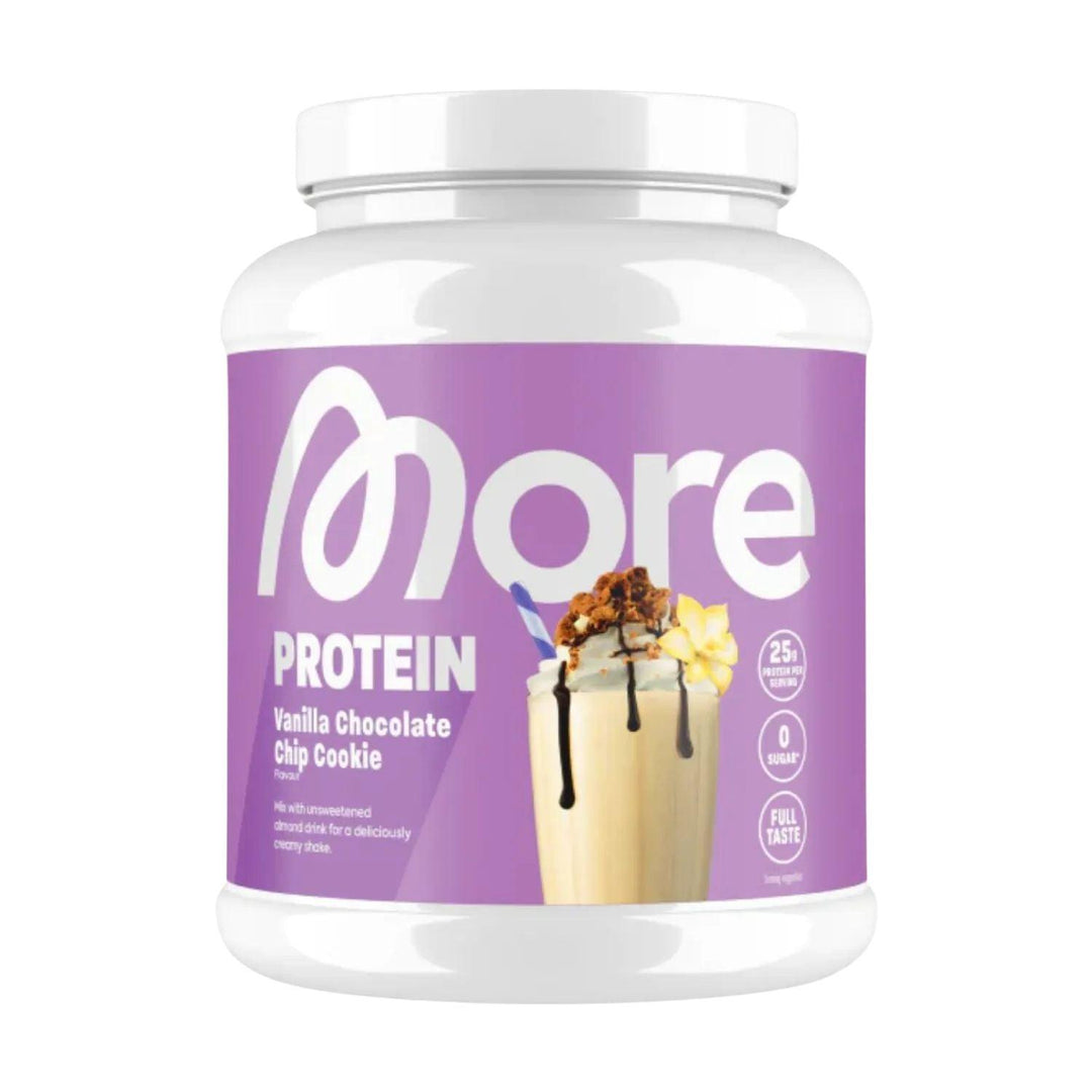 More Nutrition Total Protein | 600g - Vanilla Chocolate Chip Cookie - fitgrade.ch