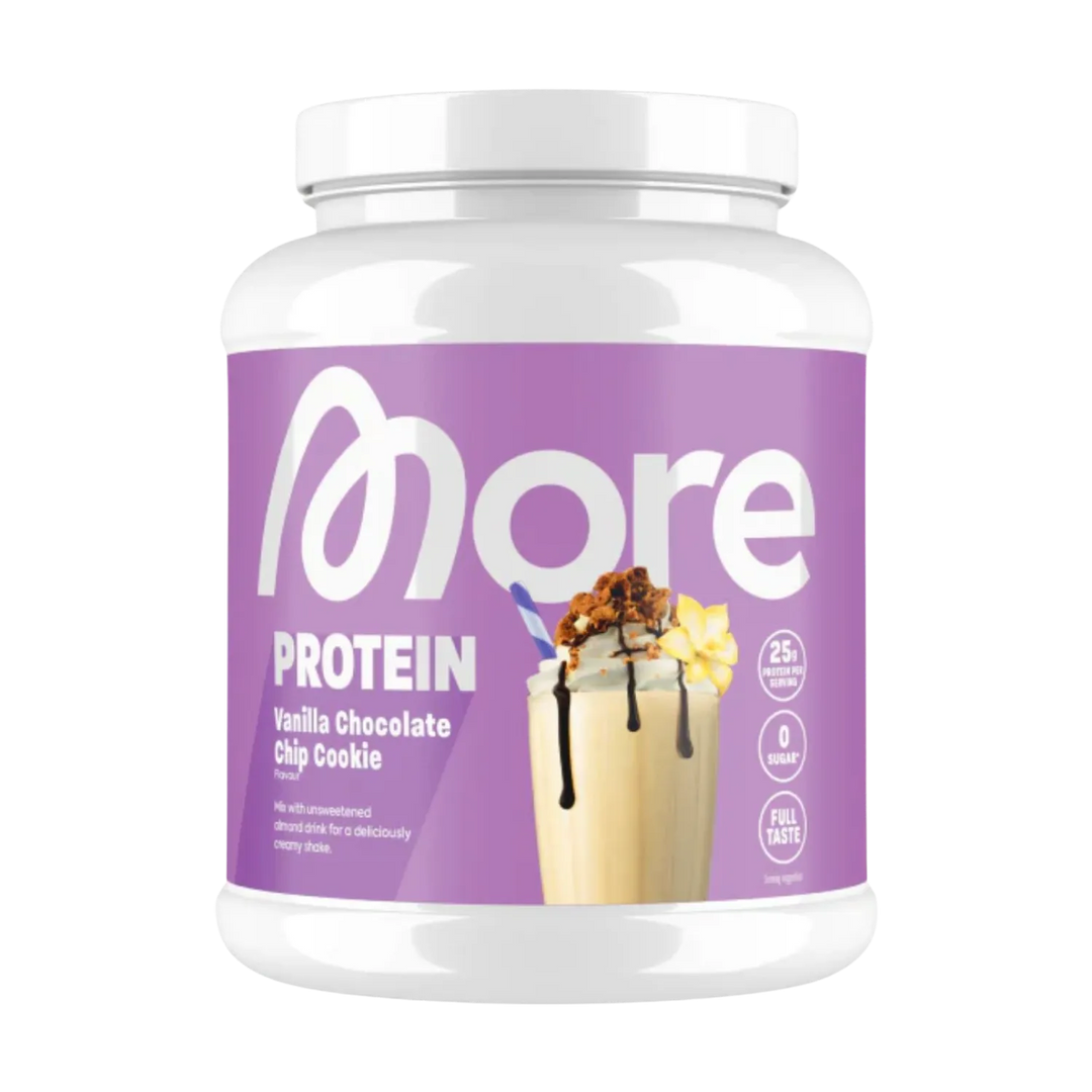 More Nutrition Total Protein 600g, a high-quality protein supplement for enhanced muscle recovery and growth