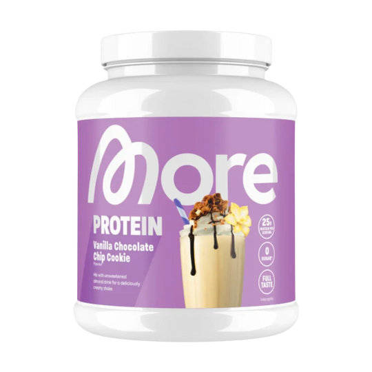 More Nutrition Total Protein 600g, a high-quality protein supplement for enhanced muscle recovery and growth