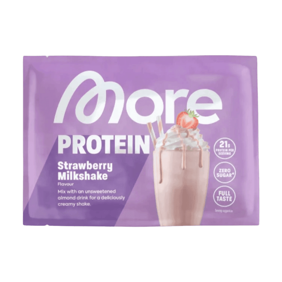 More Nutrition Total Protein SAMPLE | 30g - Strawberry Milkshake - fitgrade.ch