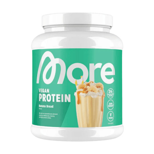 More Nutrition Total Vegan Protein 600g, a plant-based protein powder