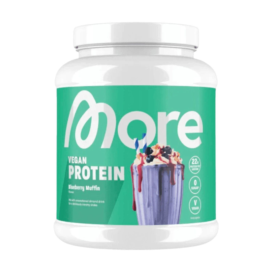 More Nutrition Total Vegan Protein | 600g - Blueberry Muffin - fitgrade.ch