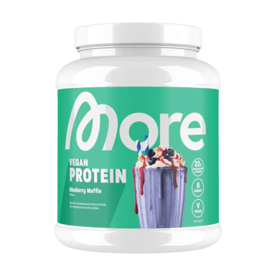 More Nutrition Total Vegan Protein 600g - Plant-based protein powder supplement for a healthy, balanced diet