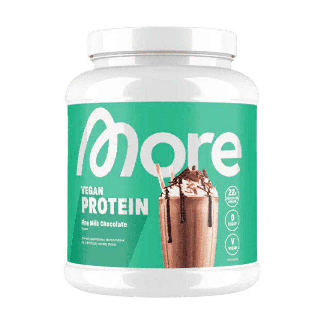 More Nutrition Total Vegan Protein | 600g - Fine Milk Chocolate - fitgrade.ch