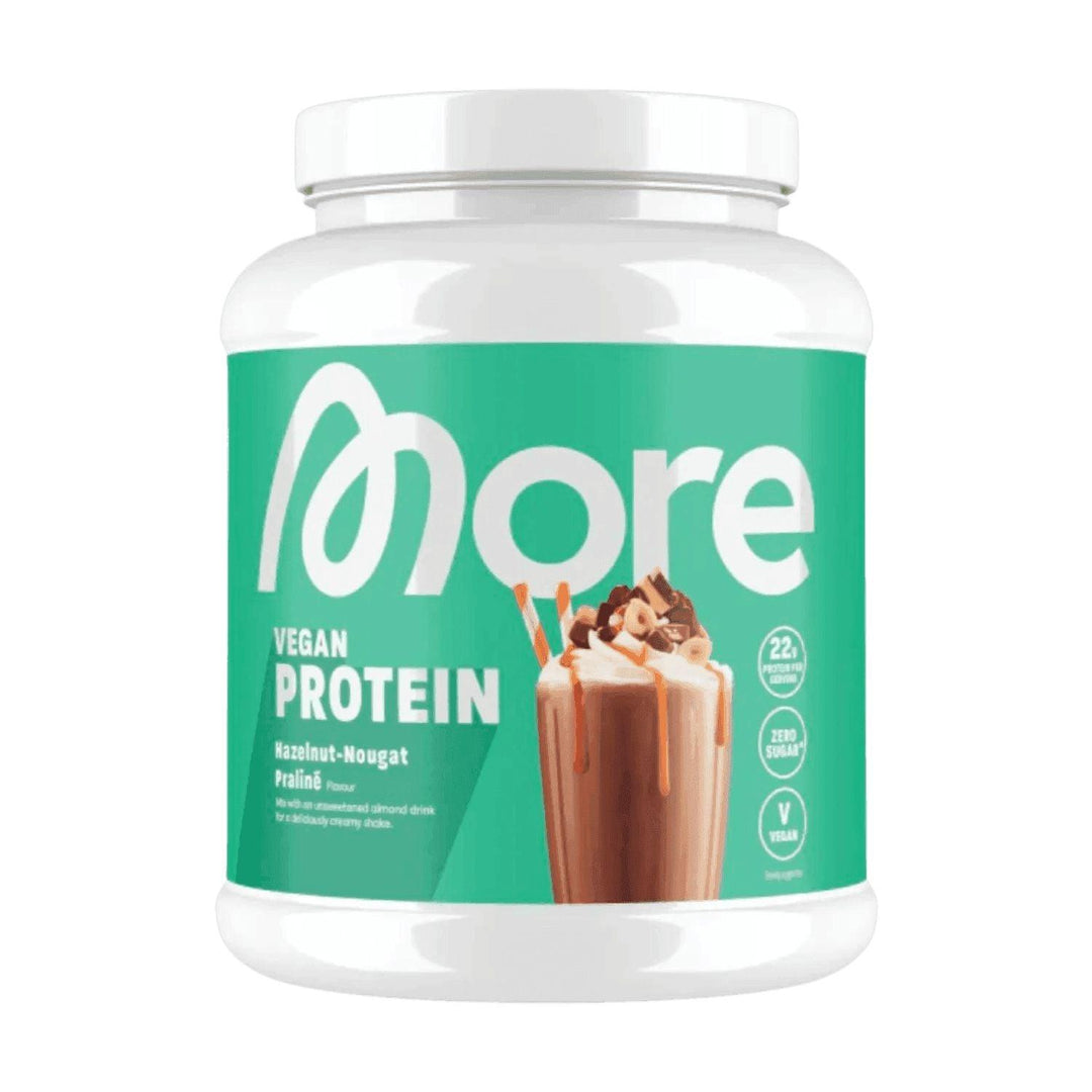 More Nutrition Total Vegan Protein | 600g - Hazelnut-Nougat Praliné - fitgrade.ch