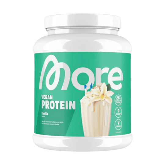 More Nutrition Total Vegan Protein, 600g, plant-based protein powder for a healthy lifestyle