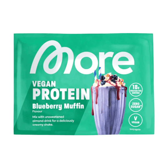 More Nutrition Total Vegan Protein SAMPLE | 25g - 25g SAMPLE / Blueberry Muffin - fitgrade.ch