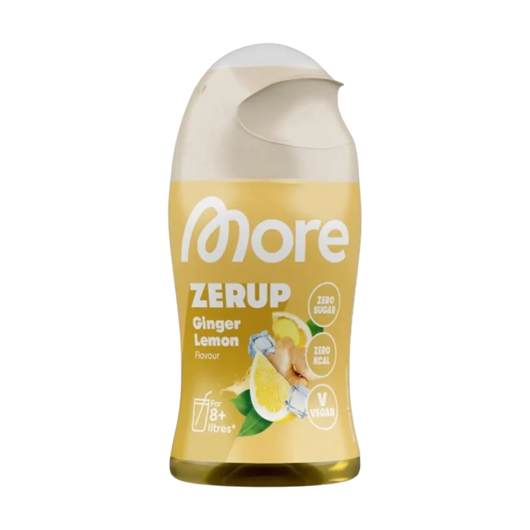 More Nutrition Zero Sirup 65ml bottle with natural sweeteners and zero calories