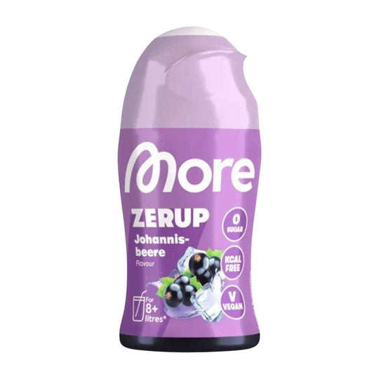 More Nutrition Zero Sirup | 65ml Johannisbeere - fitgrade.ch