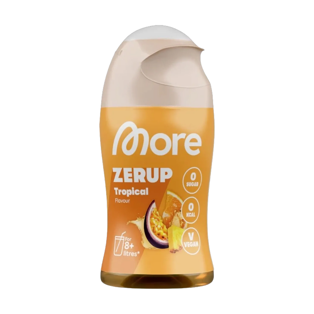 More Nutrition Zero Sirup 65ml, a sugar-free and low-calorie syrup for added flavor to your drinks and desserts