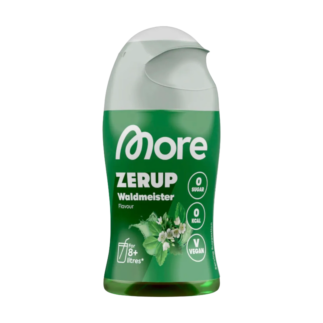 More Nutrition Zero Sirup 65ml bottle with natural sweeteners and zero calories