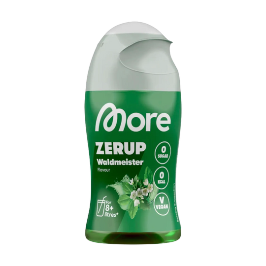 More Nutrition Zero Sirup 65ml bottle with natural sweeteners and zero calories