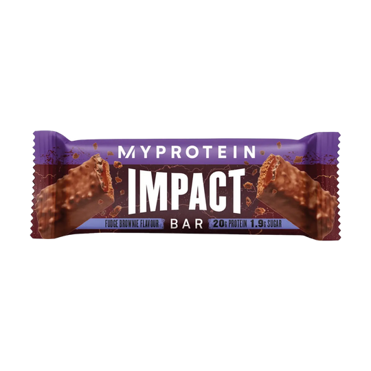 Myprotein Impact Protein Bar weighing 64g, a delicious and nutritious snack