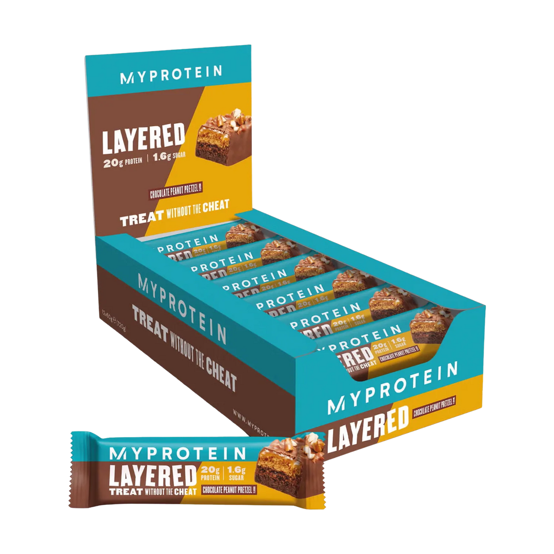 Myprotein Layered Bar | 60g - Delicious high-protein snack for active individuals