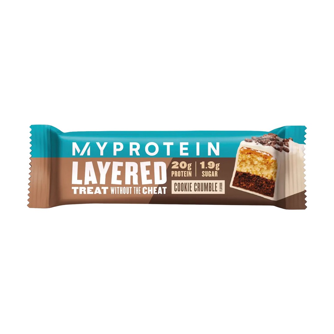 Myprotein Layered Bar | 60g - Delicious high-protein snack bar with layers of flavor